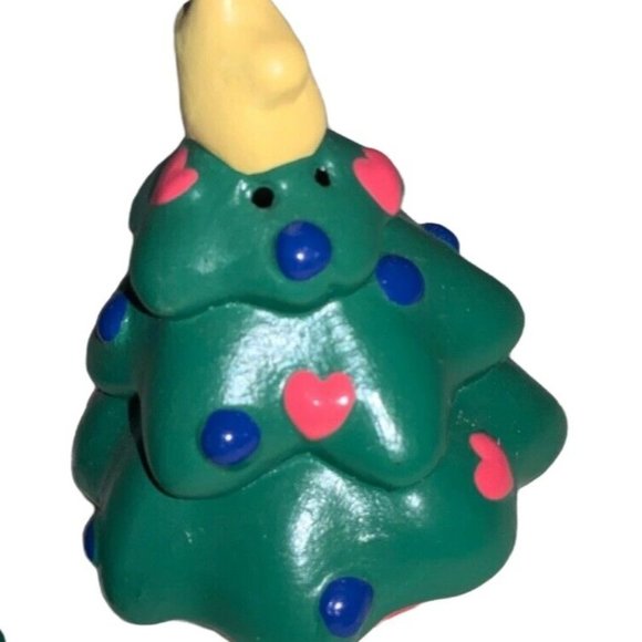 Current Ceramic Christmas Tree Salt & Pepper Shaker Set - Picture 3 of 7